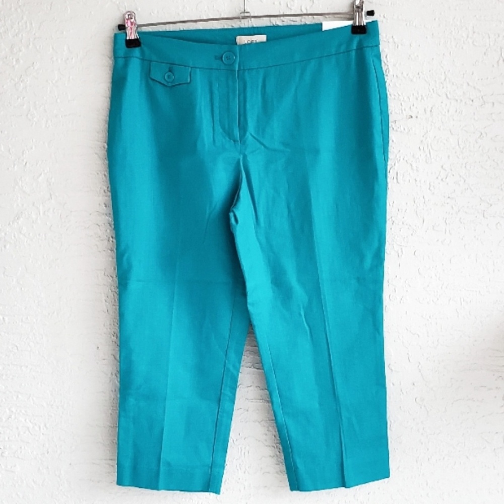 NWT! Ann Taylor LOFT Petites Crop Pants Sz. 6